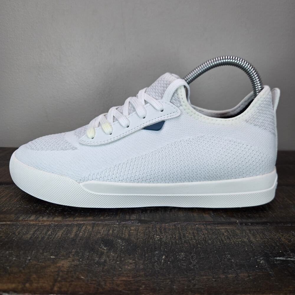 NEW Vessi Weekend Sneaker Mens Size 7 Waterproof Shoes Marble White - Picture 7 of 13